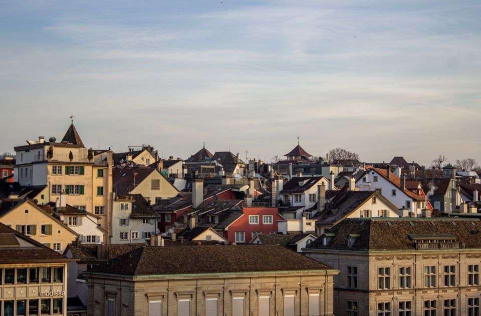 Dächer der Zürcher Altstadt